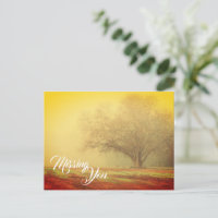 Tarjeta Postal de Paisaje de Ausencia