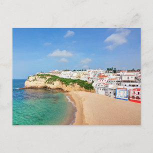 Tarjeta postal de paisaje de playa de naturaleza m