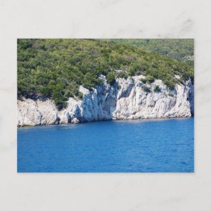 Tarjeta postal de paisaje de playa de naturaleza m