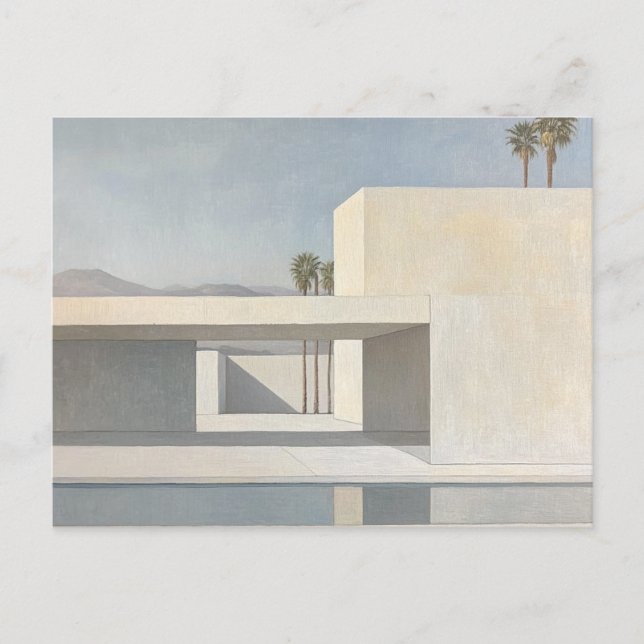 Tarjeta postal de Palm Springs, California (Anverso)