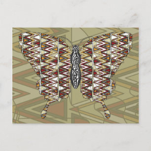 Tarjeta Postal de Papilio Africano