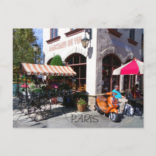 ¡Tarjeta postal de París! (Anverso)