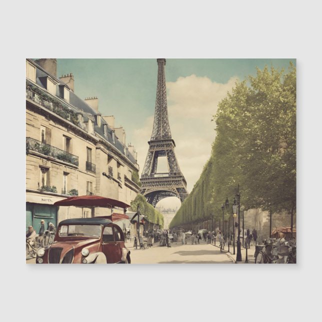 Tarjeta postal de París (Anverso)