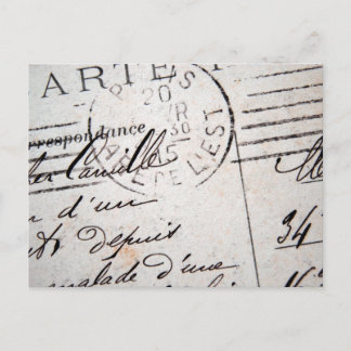 Tarjeta postal de París, Cher Camille...