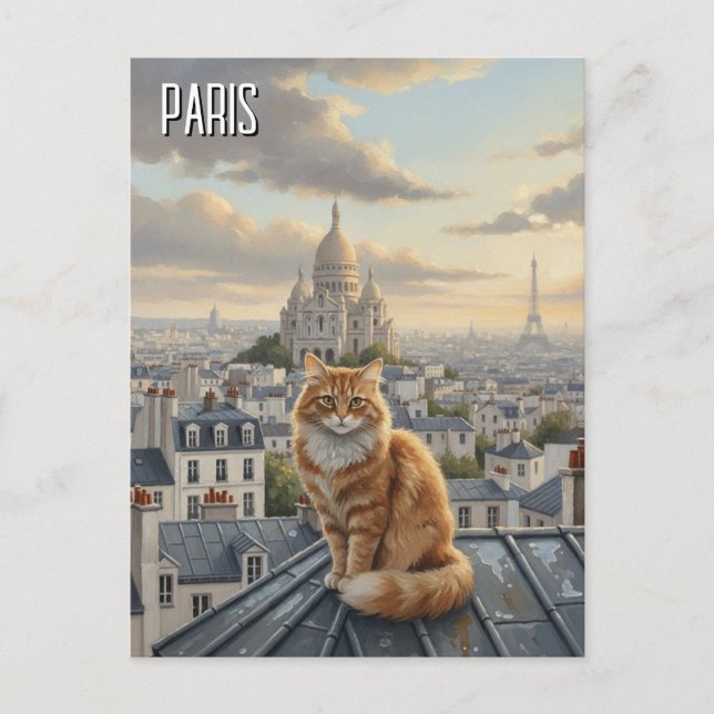 Tarjeta postal de París Montmartre (Anverso)