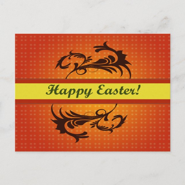 Tarjeta postal de Pascua (Anverso)
