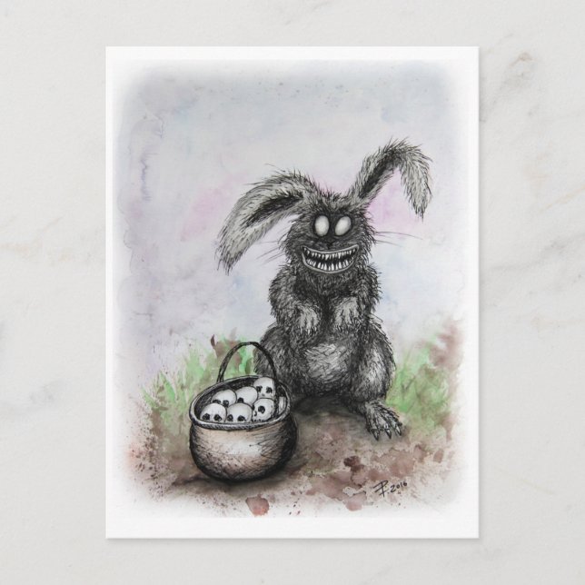 Tarjeta postal de Pascua (Anverso)