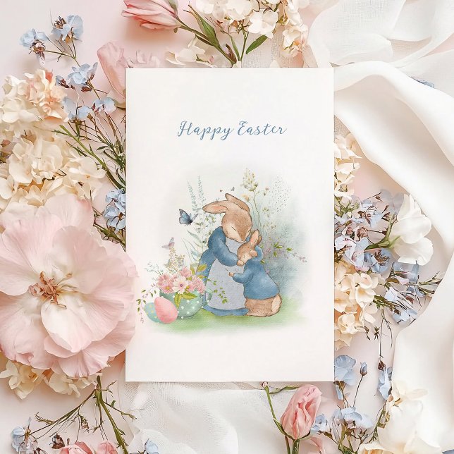 Tarjeta postal de Pascua de Peter Rabbit (Subido por el creador)