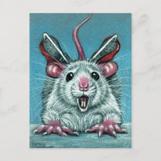 Tarjeta postal de patinaje sobre hielo Rat Fell