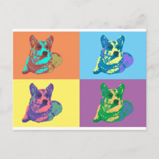 Tarjeta postal de Pembroke Welsh Corgi