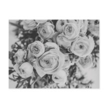 TARJETA POSTAL DE PEONY FLOWERS