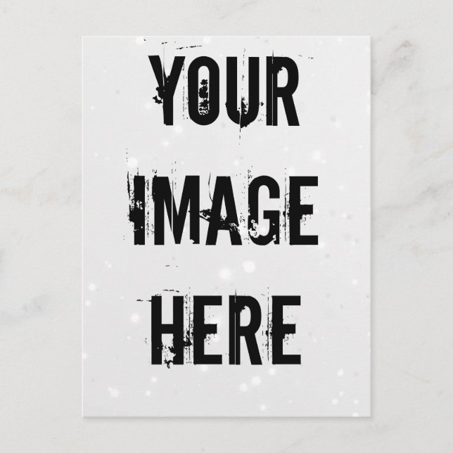 Tarjeta postal de Personalizable completa (Anverso)