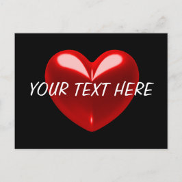 TARJETA POSTAL DE PERSONALIZABLE DE AMOR