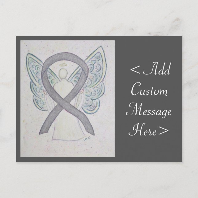 Tarjeta postal de Personalizado Angel de Cinta de  (Anverso)