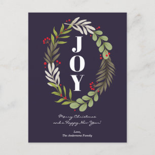 Tarjeta postal de Personalizados de Navidades pers