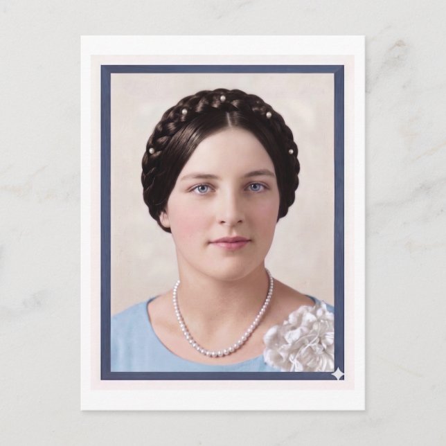 tarjeta postal de Phyllis Talla Johnson Westerfiel (Anverso)