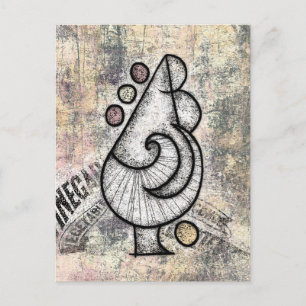 Tarjeta Postal de Picnic En Febrero