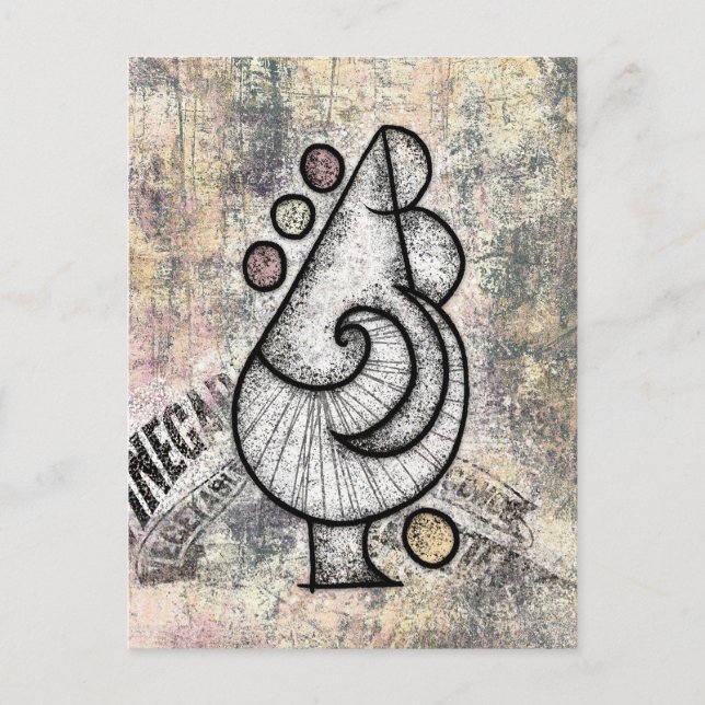 Tarjeta Postal de Picnic En Febrero (Anverso)