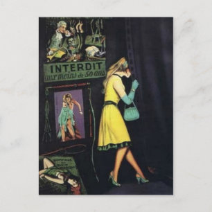 Tarjeta Postal de Pintura Clásica