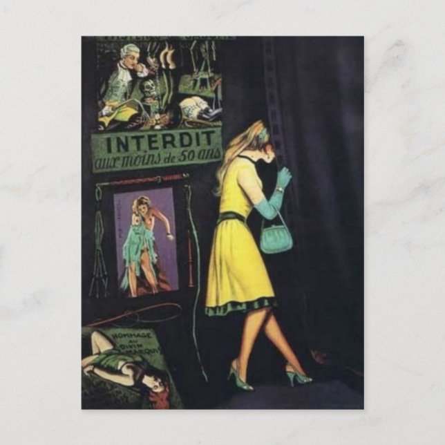 Tarjeta Postal de Pintura Clásica (Anverso)