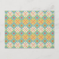 Tarjeta postal de pintura de techo de tumba egipci