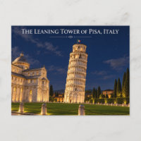 Tarjeta Postal de Pisa Italia