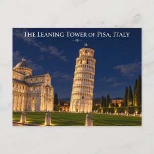Tarjeta Postal de Pisa Italia