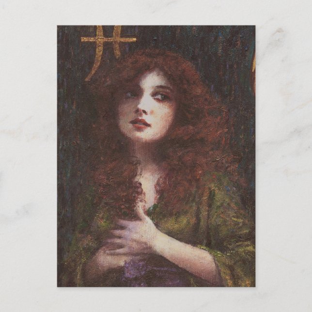 Tarjeta postal de Pisces (Anverso)