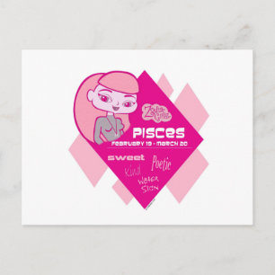 Tarjeta postal de Piscis