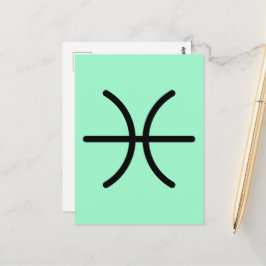 Tarjeta postal de Piscis