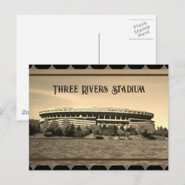 Tarjeta postal de Pittsburgh - Three Rivers Stadiu