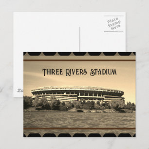 Tarjeta postal de Pittsburgh - Three Rivers Stadiu
