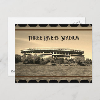 Tarjeta postal de Pittsburgh - Three Rivers Stadiu
