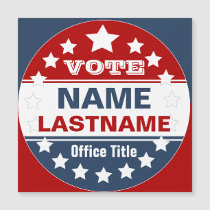 Tarjeta postal de plantilla de campaña de personal