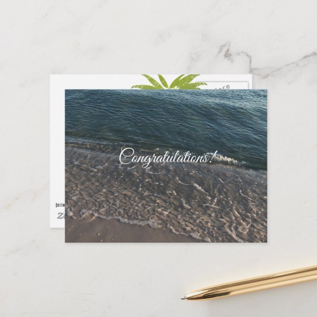 Tarjeta postal de playa (Anverso/Reverso In Situ)