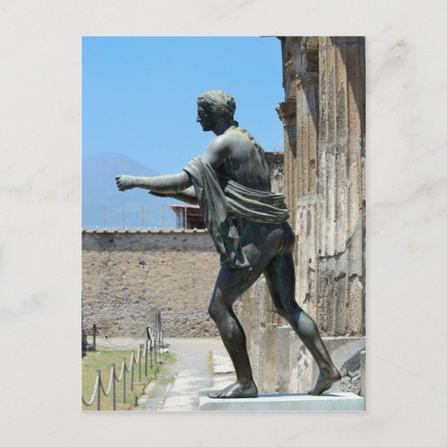 Tarjeta postal de Pompeya (Anverso)