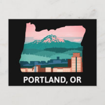 Tarjeta postal de Portland