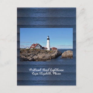 Tarjeta postal de Portland Head Light