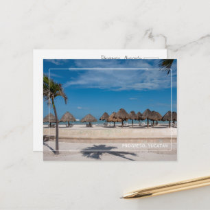 Tarjeta postal de Progreso, Yucatán