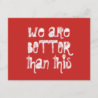 TARJETA POSTAL DE PROTESTA