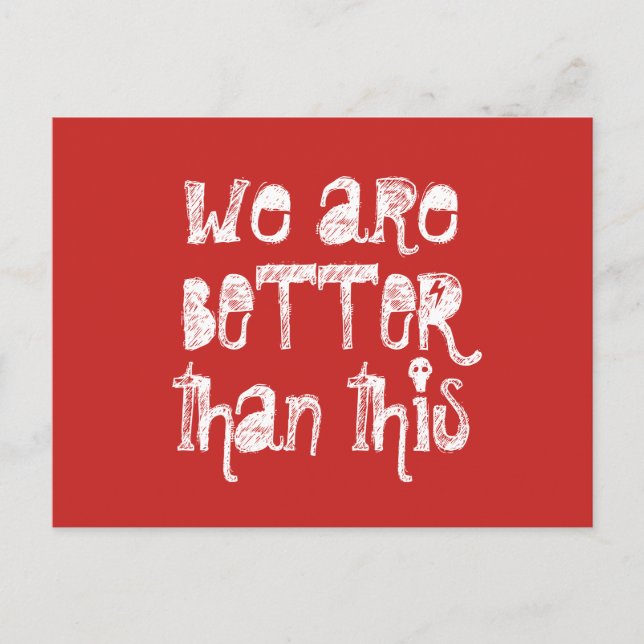 TARJETA POSTAL DE PROTESTA (Anverso)