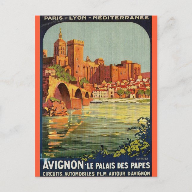 Tarjeta postal de Provenza Francia  (Anverso)