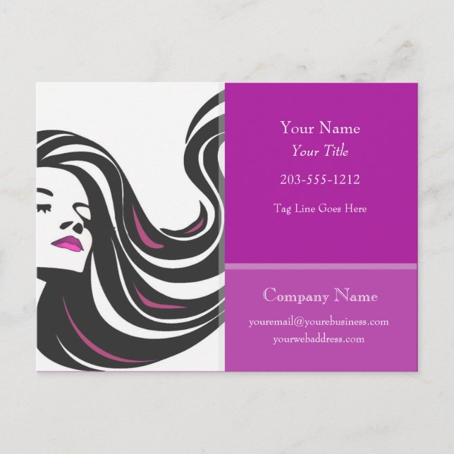 Tarjeta postal de publicidad profesional - HAMbyWG (Anverso)