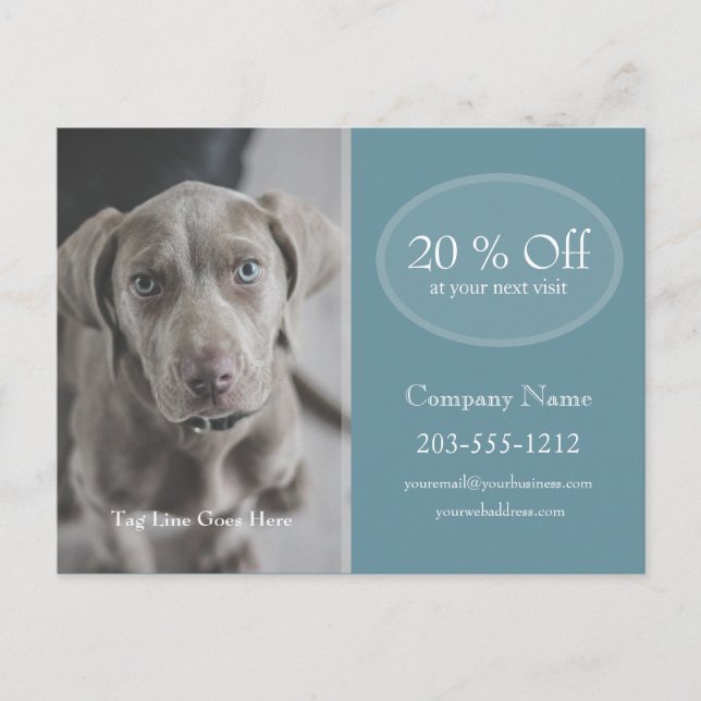 Tarjeta postal de publicidad profesional - HAMbyWG (Anverso)