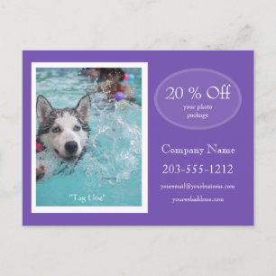 Tarjeta postal de publicidad profesional - HAMbyWG