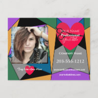 Tarjeta postal de publicidad profesional - HAMbyWG