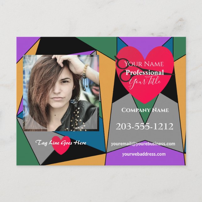 Tarjeta postal de publicidad profesional - HAMbyWG (Anverso)