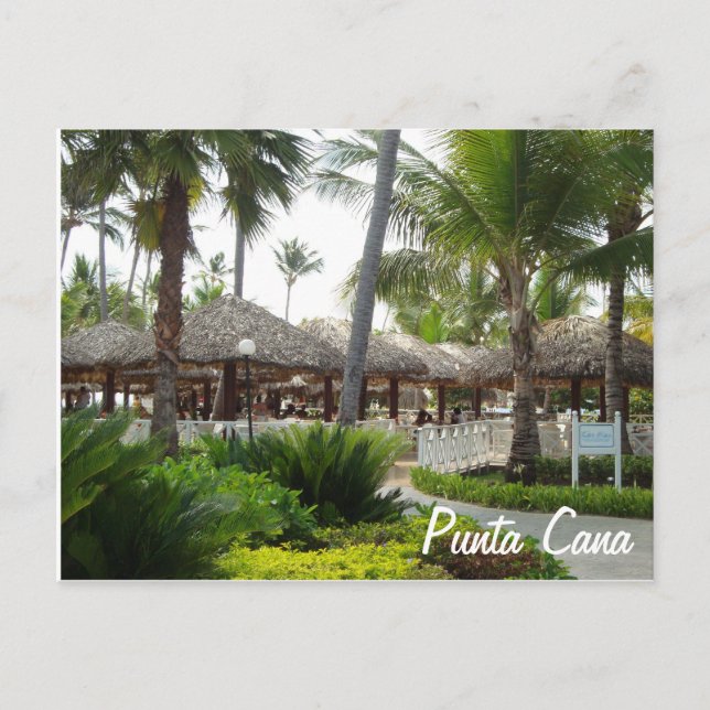 Tarjeta postal de Punta Cana (Anverso)