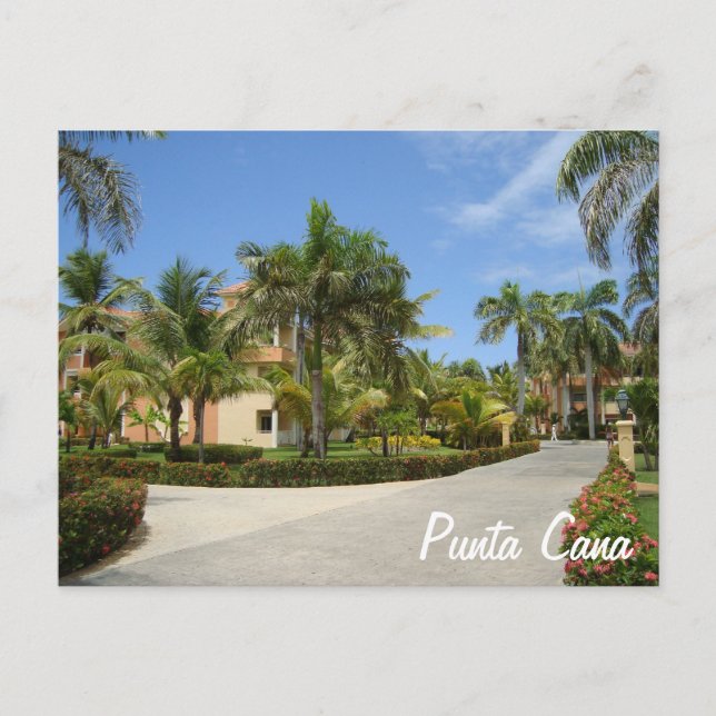 Tarjeta postal de Punta Cana (Anverso)