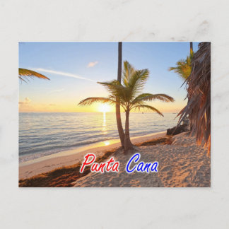 TARJETA POSTAL DE PUNTA CANA SUNRISE AMANECER